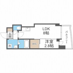 セレニテ日本橋プリエの物件間取画像